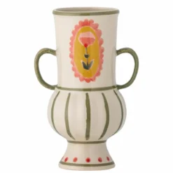 Vase Lilam - Bunt, aus Steingut