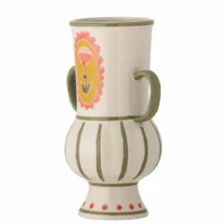 Vase Lilam - Bunt, aus Steingut