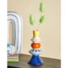 Vase Lio - Bunt, aus Steingut