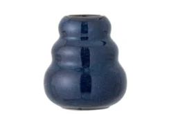Vase Lulo - Blau, aus Steingut