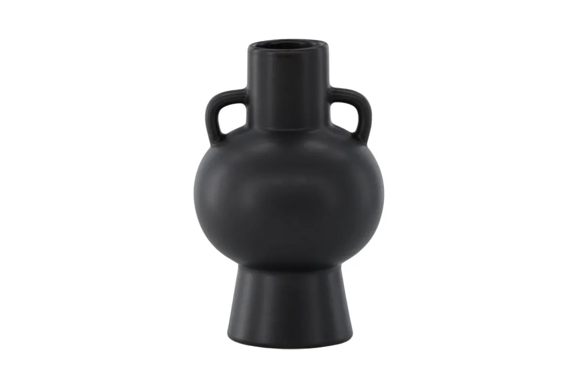 Vase „Lunaro“ – Weiß oder Schwarz, Steinzeug