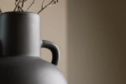 Vase „Lunaro“ – Weiß oder Schwarz, Steinzeug