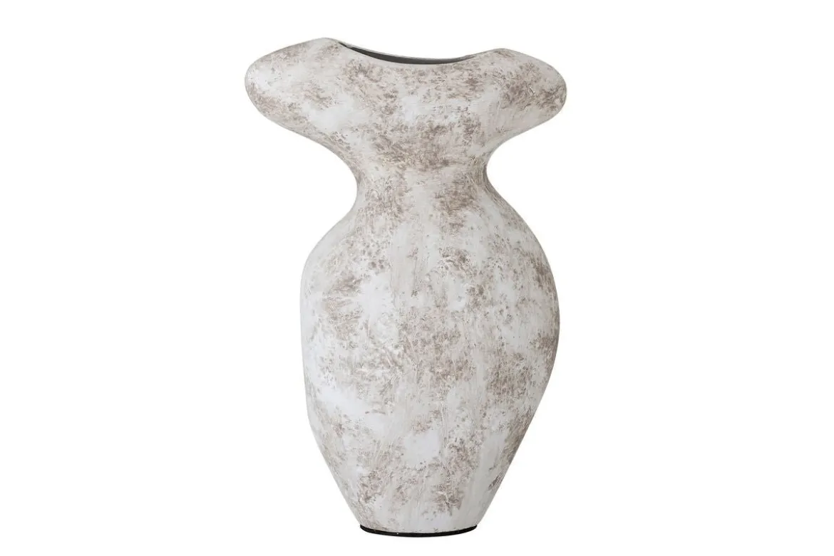 Vase „Marena“ – Terrakotta in Grau