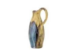 Vase „Marivo“ – Steinzeug mit metallischer Glasur