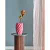 Vase Mila - Rosé, aus Steingut