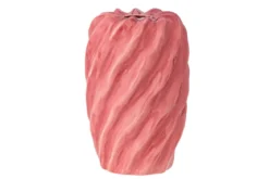 Vase Mila - Rosé, aus Steingut