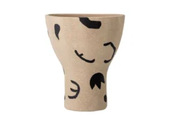 Vase "Nature Hippster" - braune Terrakottavase