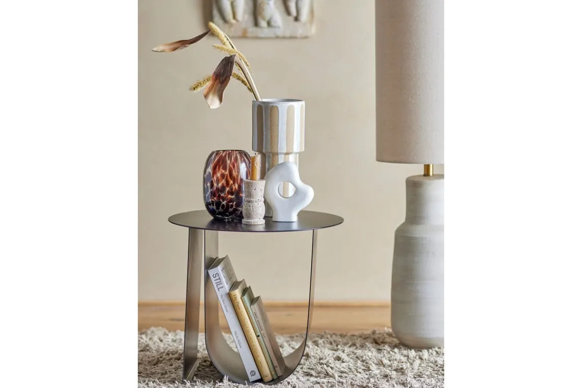 Vase „Nerava“ – Naturfarbenes Steingut