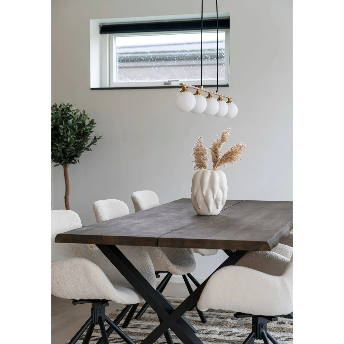 Vase „Nerida“ – Keramik in Beige