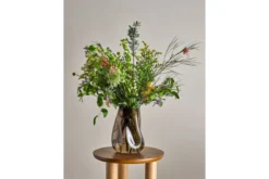 Vase "Nirvana" - braune Dekorationsvase aus Glas