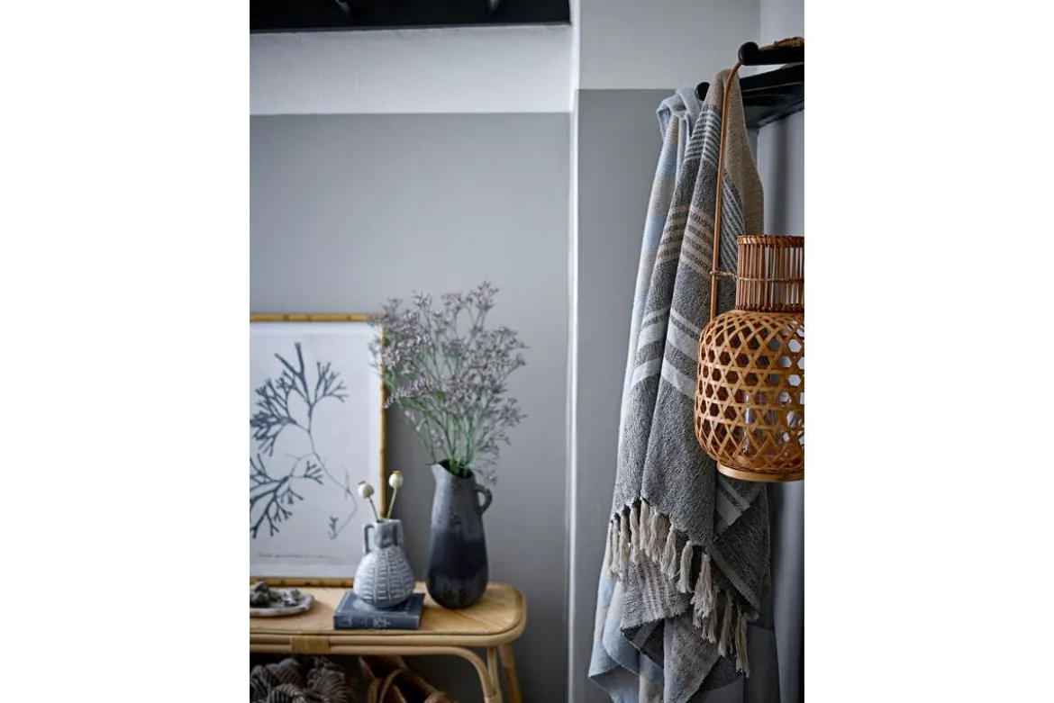 Vase „Noira“ – Steingut in Schwarz