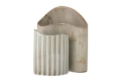 Vasen-Set „Caloma“ – Braunes Steingut (2-teilig)