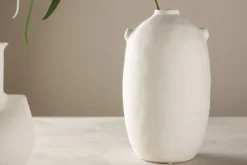 Vase Nuvio 28 cm – Zeitlose Eleganz in Weiß oder Schwarz