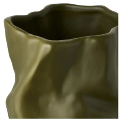 Vase „Olive Flow“ – Keramik in organischer Form