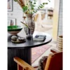 Vase Ora - Braun, aus Steingut
