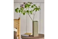 Vase „Orlina“ – Braunes Steingut