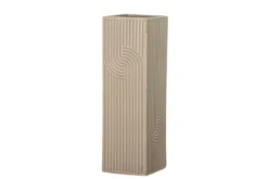 Vase „Orlina“ – Braunes Steingut