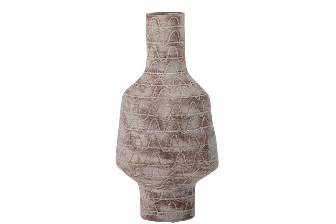 Vase "Otopia" - braunes Keramik