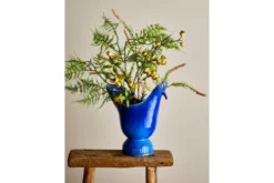 Vase „PfauPfau“ – aus Steingut