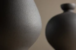 Vase Rellis Ø14 cm – Zeitlose Keramik mit feinen Sprenkeln