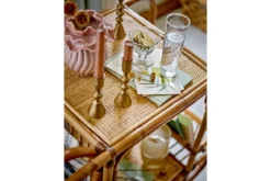 Vase „Rosélia“ – Roséfarbenes Steingut