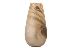 Vase „Ruhan“ – Braunes Glas