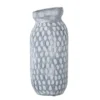 Vase "Rusti" - graue Keramikvase