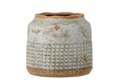 Vase „Selina“ – Terrakotta & Graue Keramik