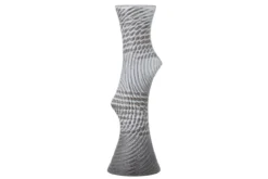 Vase „Serava“ – Graues Steingut