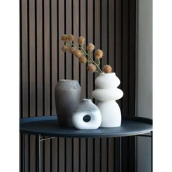 Vase „Serona“ – Keramik in Beige