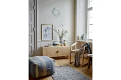 Vase „Sivra“ – Glas in Grau