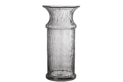 Vase „Sivra“ – Glas in Grau