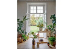 Vase „Sivra“ – Glas in Grau