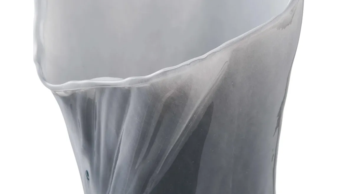 Vase Smokey - aus hochwertigem Glas
