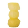 Vase „Solaro“ – Gelbes Glas