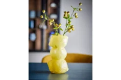 Vase „Solaro“ – Gelbes Glas