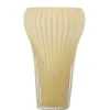 Vase „Solene“ – Gelbes Glas