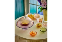 Vase „Solene“ – Gelbes Glas