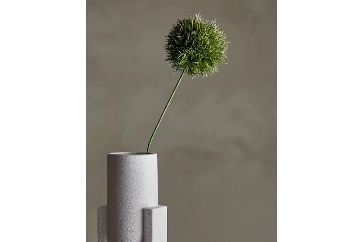 Vase „Timeshell“ – weißes Steingut