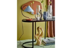 Vase „Timeshell“ – weißes Steingut