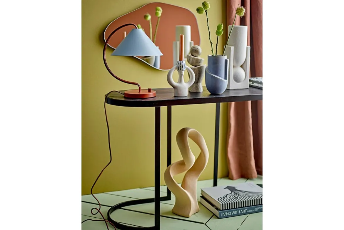 Vase „Timeshell“ – weißes Steingut