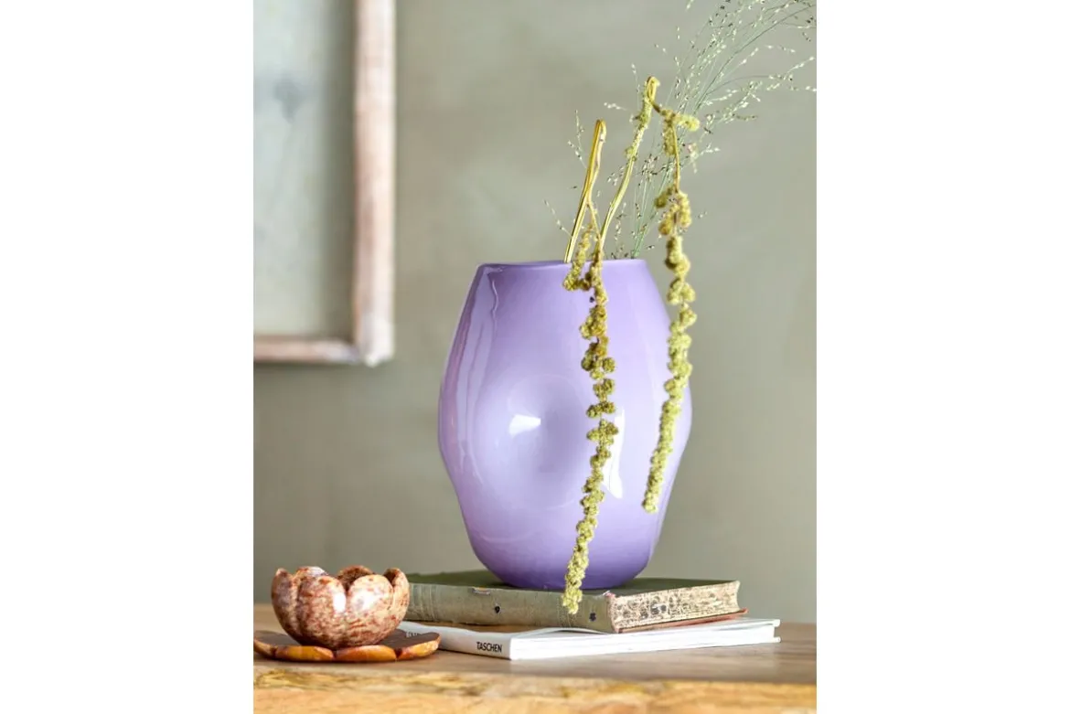 Vase „Vireya“ – Violettes Glas
