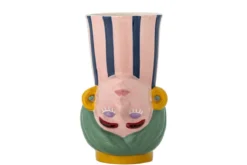 Vase „Wonda“ – skulpturales Steingut