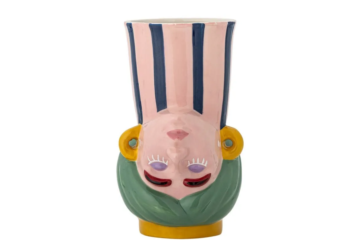 Vase „Wonda“ – skulpturales Steingut