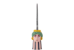 Vase „Wonda“ – skulpturales Steingut
