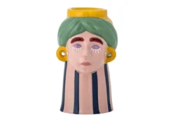 Vase „Wonda“ – skulpturales Steingut