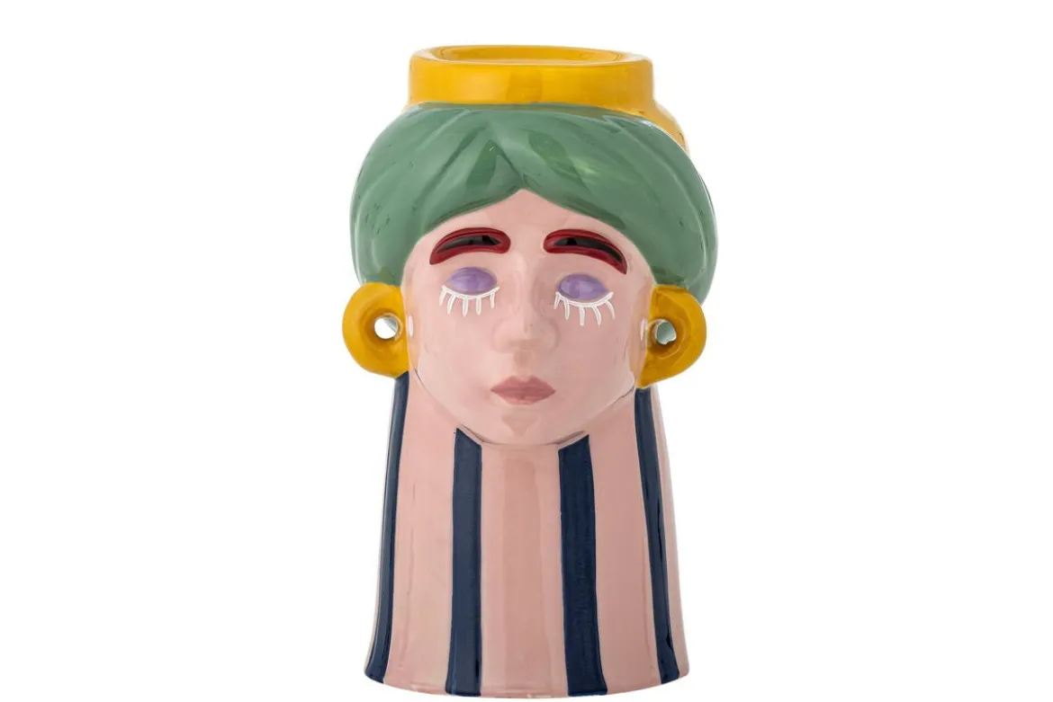 Vase „Wonda“ – skulpturales Steingut