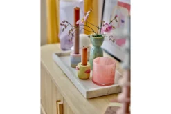 Vase Yara - Grün, aus Steingut