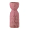 Vase Yara - Pink, aus Steingut