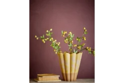 Vase „Yellow Brülé“ – aus Steingut